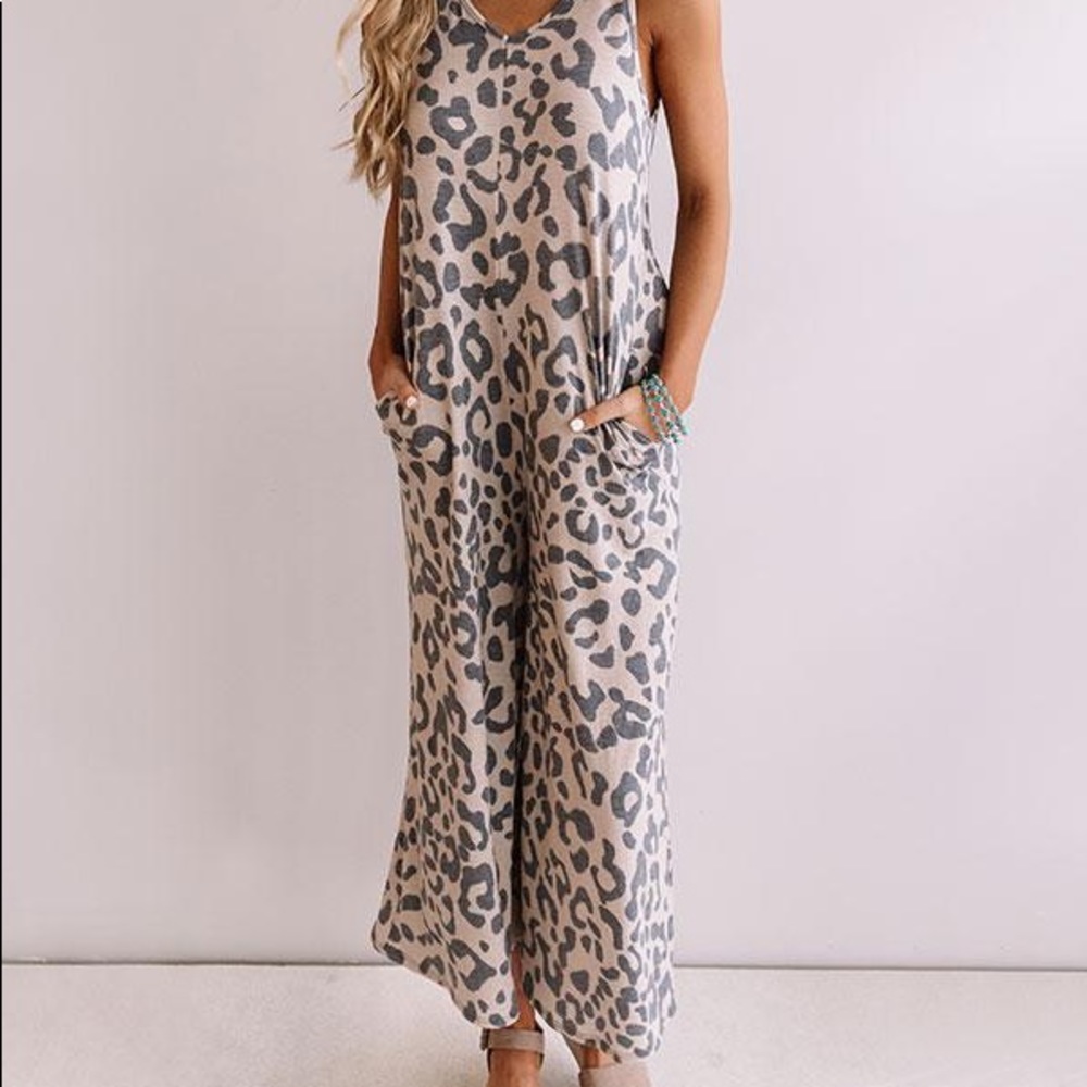 Leopard Jumpsuit